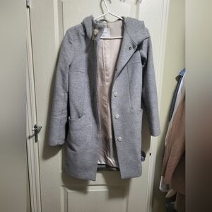 Aritzia Babaton Xxs Grey Coat